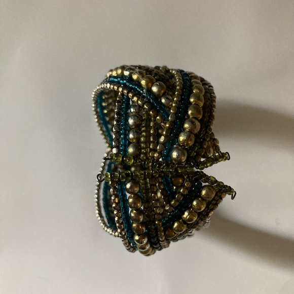 Beaded Cuff Bracelet - Picture 3 of 6